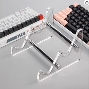 Keyboard Display‎ Stand, Keyboard Storage Stand, Holder, Acrylic Stand for Two